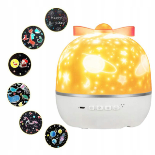 STARS PROJECTOR LED NOČNÁ LAMPA ZAJIKA